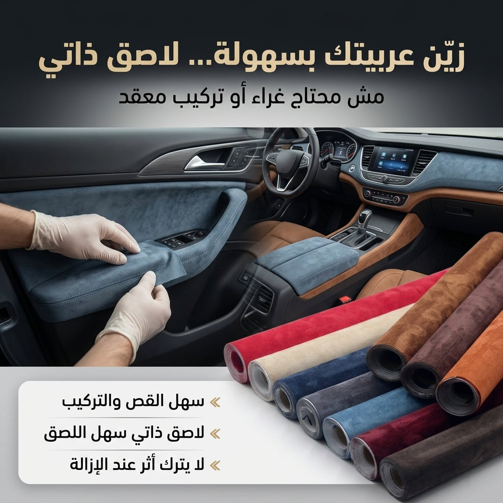 لاصق إصلاح جلد صناعي مرن  لتزيين سقف وديكورات السيارات