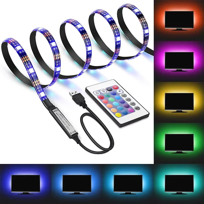 شريط إضاءة ليد RGB 5050